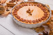 Pecan sweet potato pie