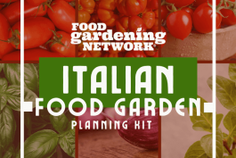 Italian Food Garden Planning Kit