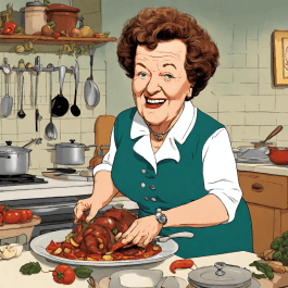Julia Child’s Masterclass in French Vegetable Artistry