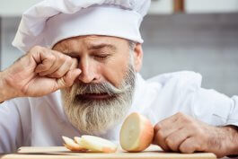 How to Slice an Onion without Tears