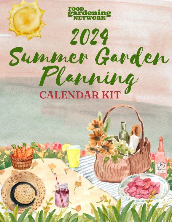 2024 Summer Gardening Planning Calendar Kit
