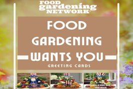 Introducing Our New Food Gardening Wants You Greeting Card Crafting Kit!