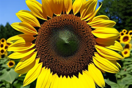 Russian Mammoth Sunflower