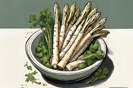 White Asparagus Soup with Fresh Garden Herbs