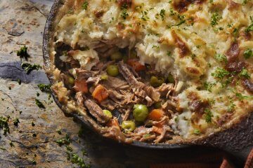 A Lamb Shank Shepherd’s Pie Surprise at The King’s Head