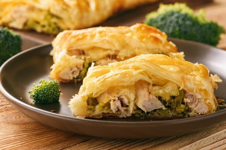 Chicken Broccoli Braid