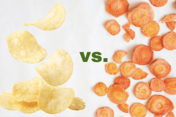 Choose This, Not That: Carrot Chips vs. Lay’s® Potato Chips