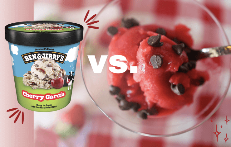 cherry garcia vs fresh sorbet