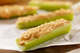 Classic Celery and Peanut Butter Snack