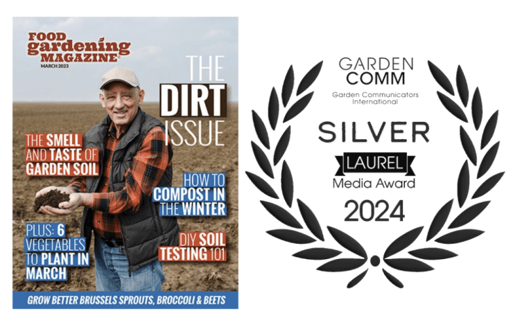 Garden Comm Silver Laurel Award for the Dirt Issue