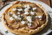 Apple and Onion Tarte Tatin