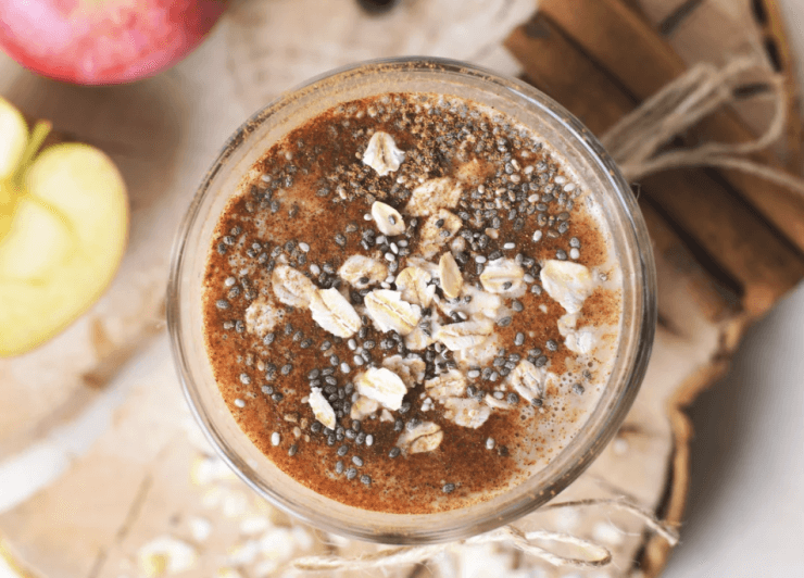 apple cinnamon chia pudding