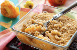 Perfect Peach Crumble