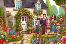 Blossoms of the Heart: A Floral Tribute to Family