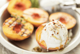 Sweet Spiced Grilled or Baked Peaches