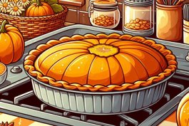 The Origins of Pilgrim Pumpkin Pie