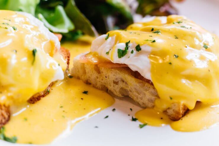 French Toast Eggs Benedict