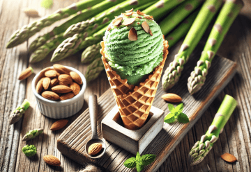 asparagus ice cream