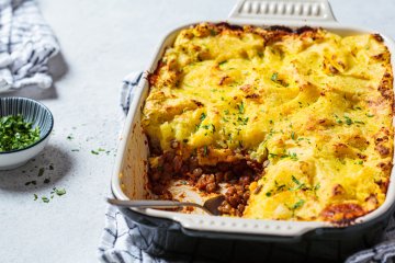 Vegetarian Shepherd's Pie with Lentils