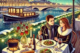 A Parisian Evening: Dinner for Two on the Seine