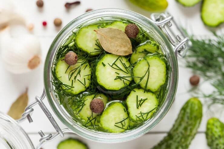 Pickled cucumbers 