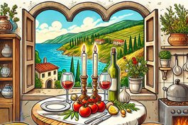 Romantic Dinners for Two: A Mediterranean Journey