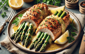 Easy Asparagus Stuffed Chicken