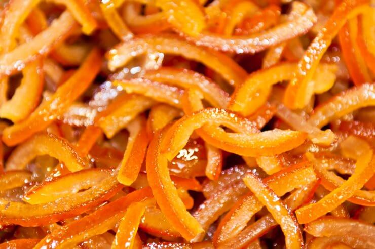 Candied orange peel