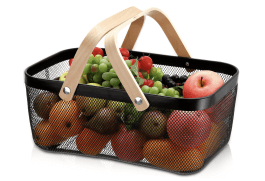 Best Garden Baskets - Mesh Storage Basket with Handle