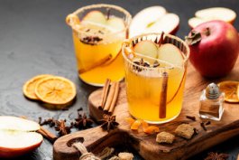 Spiced Apple-Cinnamon Simple Syrup