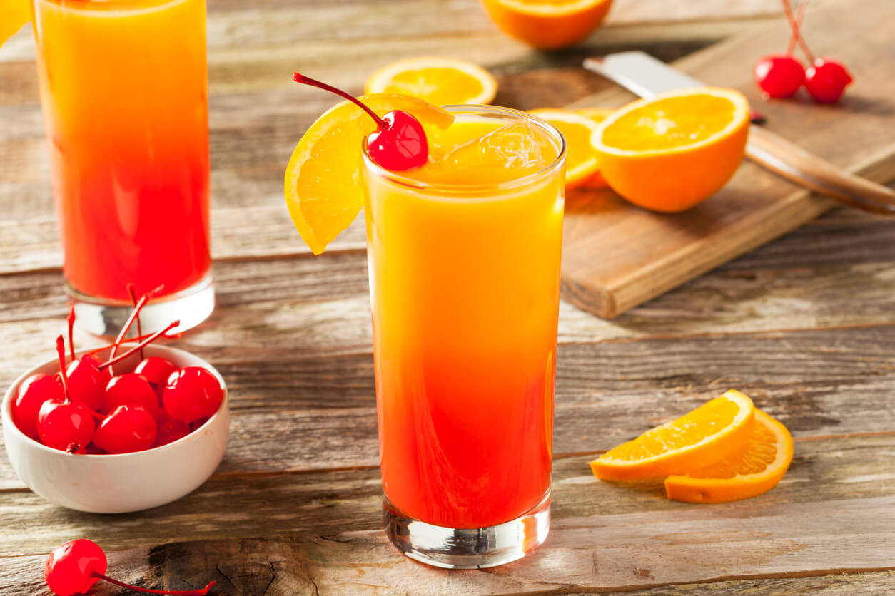 Sunrise Splendor Mocktail