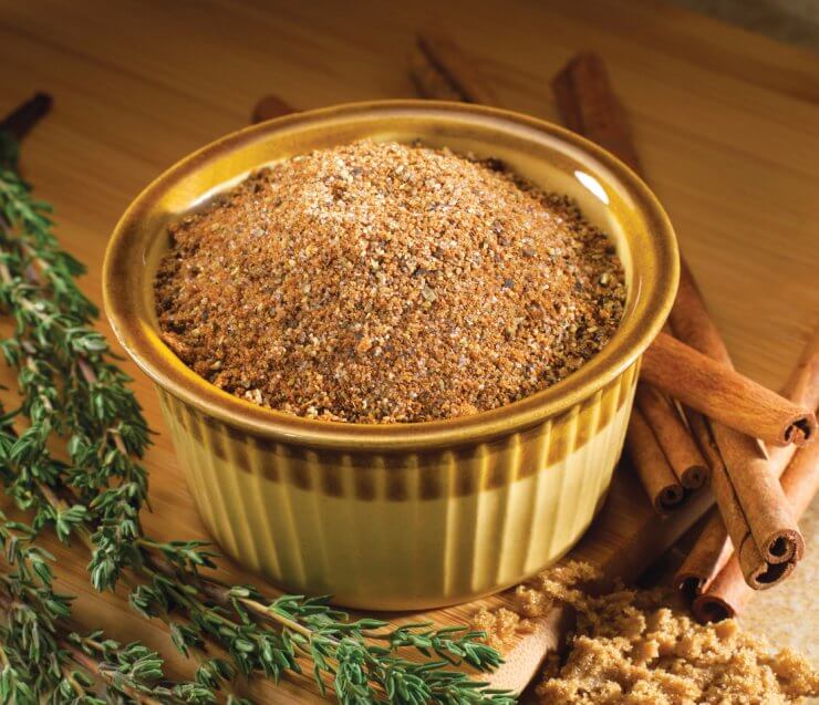Sage-Infused Brown Sugar Dust