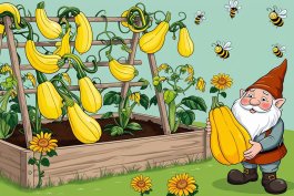 Yellow Squash Steals the Garden Spotlight