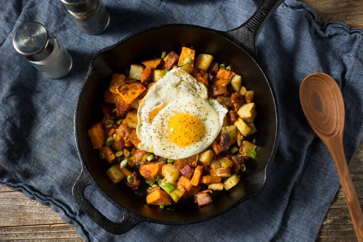 Homemade Healthy Sweet Potato Hash
