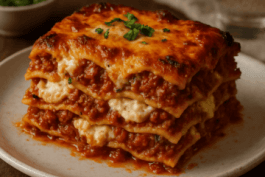 Classic Meat Lasagna
