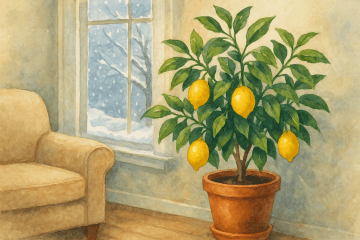 Bringing Citrus Indoors in Winter