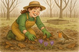 The Garden Wakes Up in April