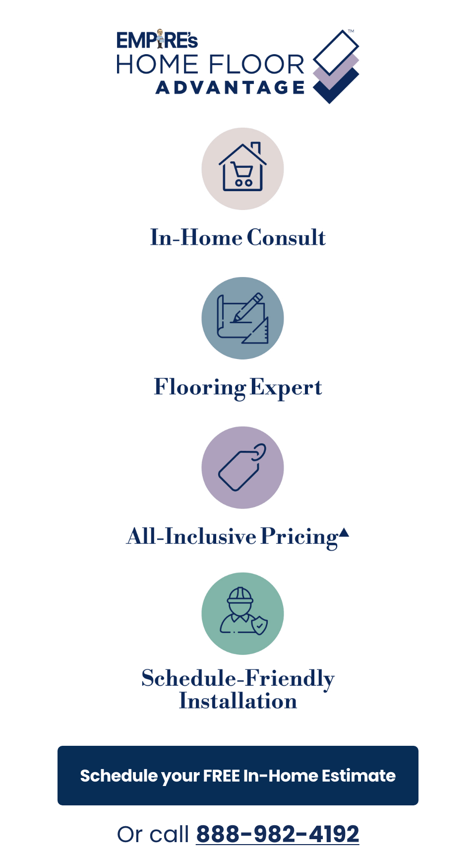 Empire's Home Floor Advantage: Schedule an Estimate